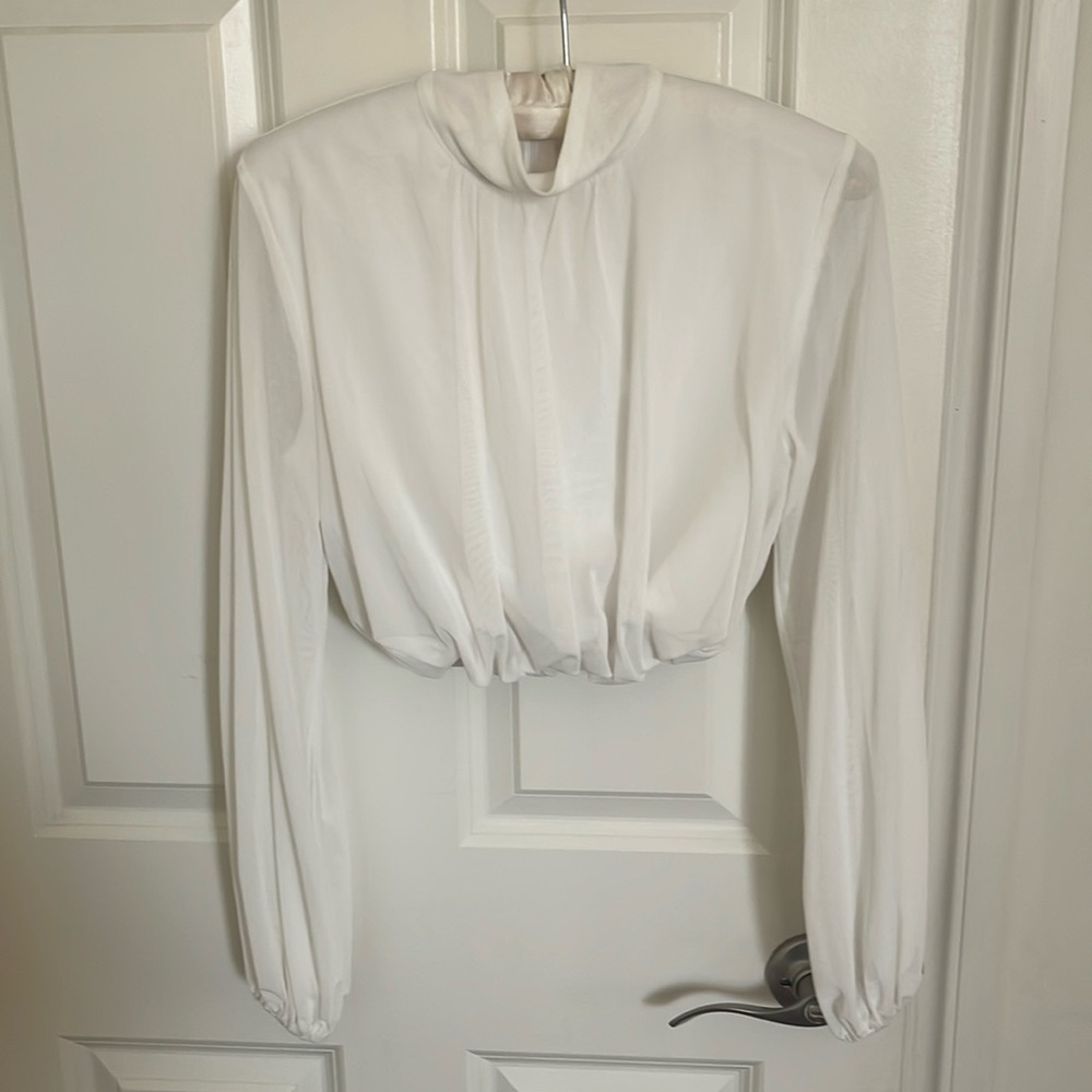 Cropped blouse